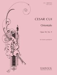 Orientale op. 50-9
